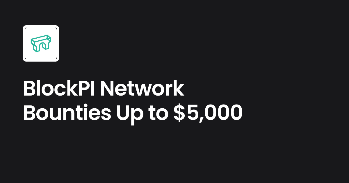 BlockPI Network Bug Bounties | Immunefi