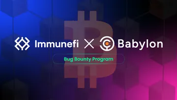 Babylon Labs Launches a $1,000,000 Bug Bounty Program on Immunefi to Secure Bitcoin Staking Protocol