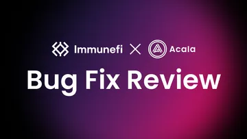 Acala Block Production Shutdown Bug Fix Review