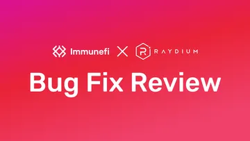 Raydium Liquidity Drain Bug Fix Review