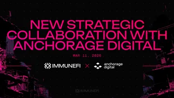 Anchorage Makes Strategic Purchase of $IMU, Partners with Immunefi
