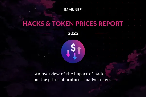 Hacks and Token Prices Report 2022